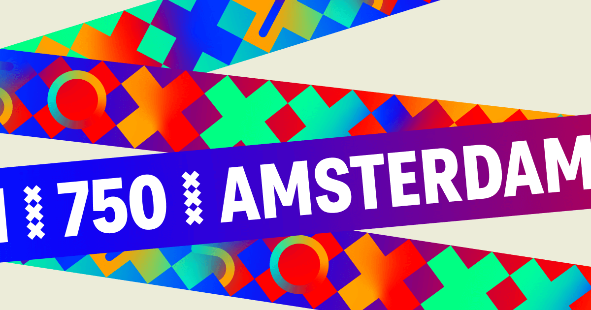 Amsterdam bestaat 750 jaar slinger