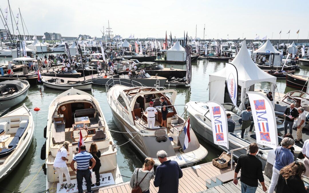 Hiswa te water, de grootste in-water bootshow van Noord-Europa